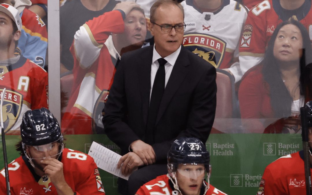 Maurice used right mix of humor, sincerity to coach Panthers back to Cup Final